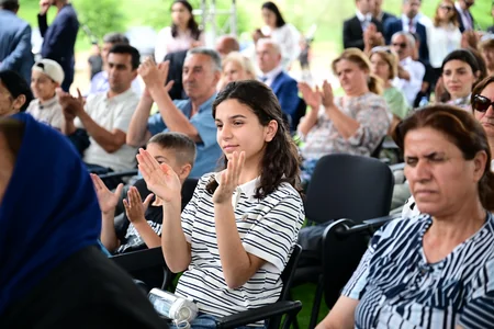 Laçında “MDB-nin mədəniyyət paytaxtı - 2025” ilinin açılış mərasimindən sonra qala konsert keçirilib