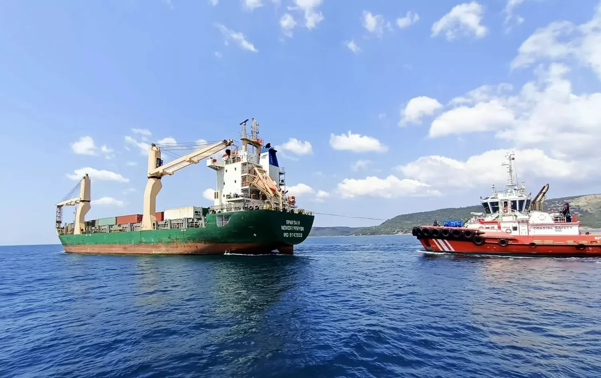 Cargo ships carrying grain from Russia and Ukraine collide in Sea of Marmara