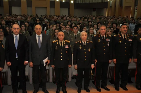 FHN-in Akademiyasında “Heydər Əliyev İli”nə həsr edilmiş tədbir keçirilib