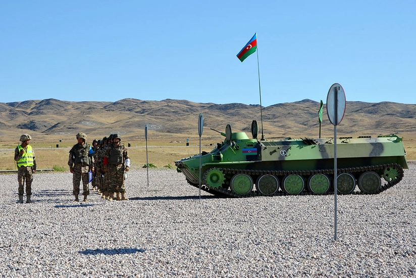 Last stage of Masters of Artillery Fire contest conducted