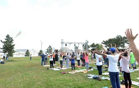 “YARAT Freestyle” proqramı çərçivəsində yoqa festivalı keçirilib