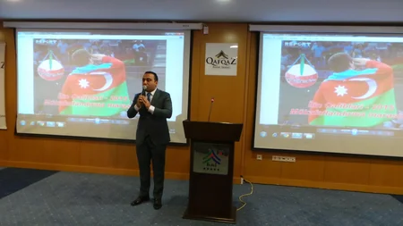 2015-ci ildə idman sahəsində fərqlənənlərin mükafatlandırma mərasimi keçirilib