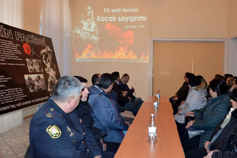 Daşkəsəndə Xocalı faciəsinin ildönümü ilə bağlı tədbir keçirilib