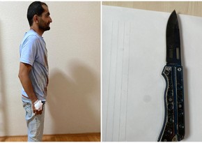 Ailəsini ölümlə hədələyən şəxs saxlanıldı