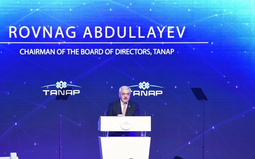 Rövnəq Abdullayev: “TANAP Türkiyə və Azərbaycanın iqtisadi inkişafını daha da sürətləndirəcək”