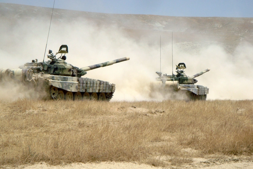 Two tanks of enemy destroyed in Tonashen