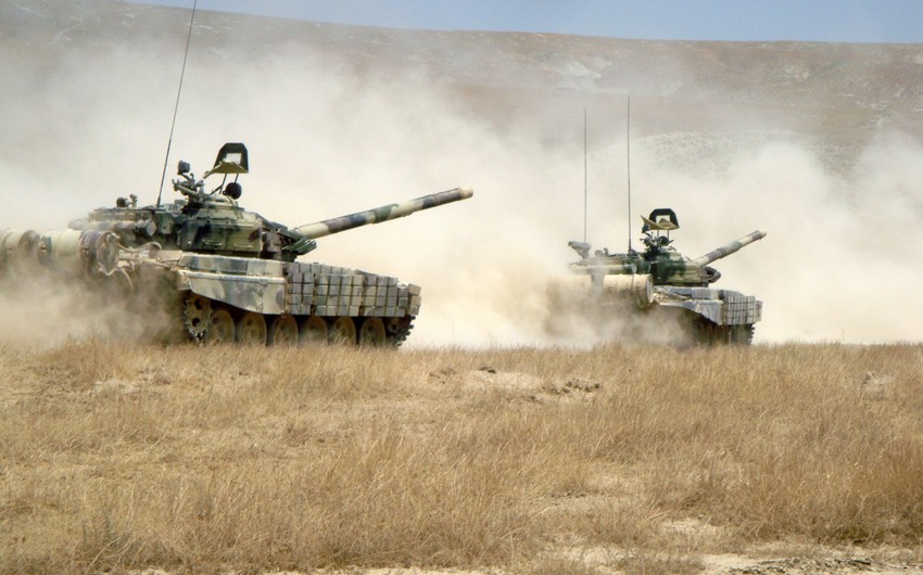 Two tanks of enemy destroyed in Tonashen