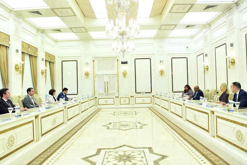 Azerbaijani Parliament speaker meets with UN GA President 