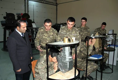 Ombudsman Aparatının nümayəndələri hərbi təhsil müəssisələrində olublar