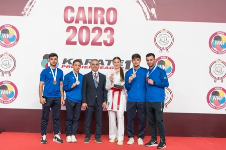 Azərbaycan karateçiləri Premyer Liqa turnirində beş medal qazanıblar