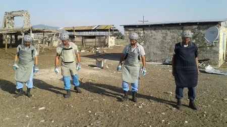 ​Ağdam və Tərtərdə partlamamış hərbi sursatlar aşkarlanıb