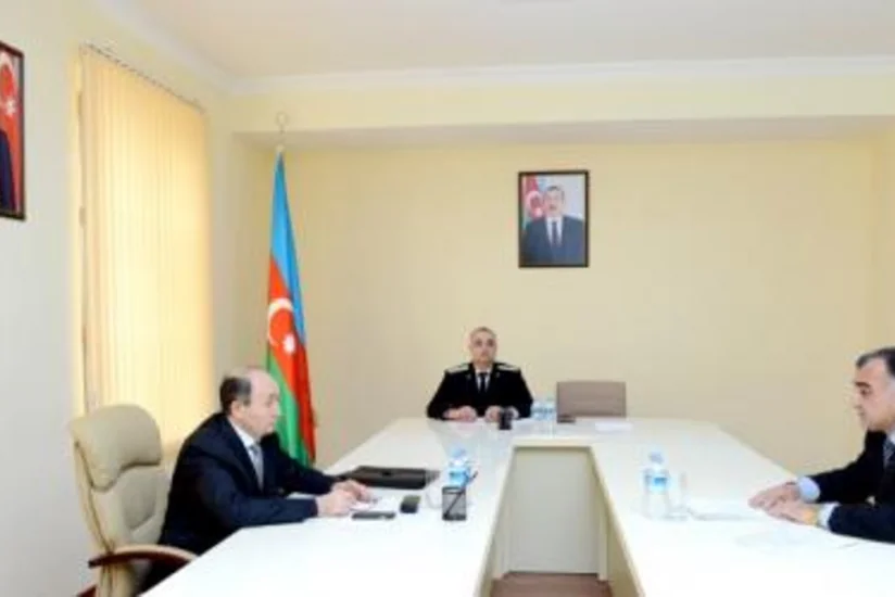 ​Ədliyyə naziri Kürdəmirdə vətəndaşları qəbul edib