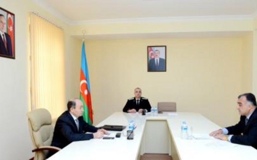​Ədliyyə naziri Kürdəmirdə vətəndaşları qəbul edib