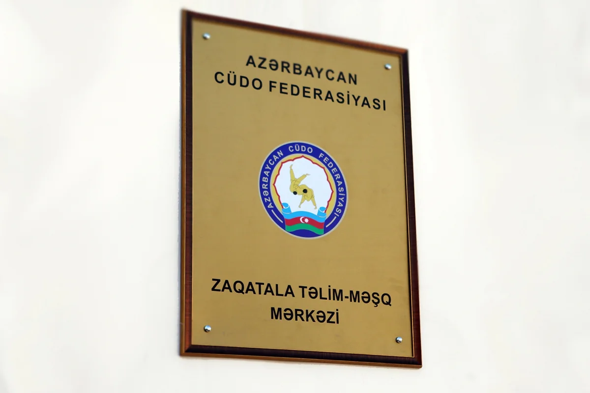 Zaqatalada Azərbaycan Cüdo Federasiyasının Təlim-Məşq Mərkəzi fəaliyyətə başlayıb