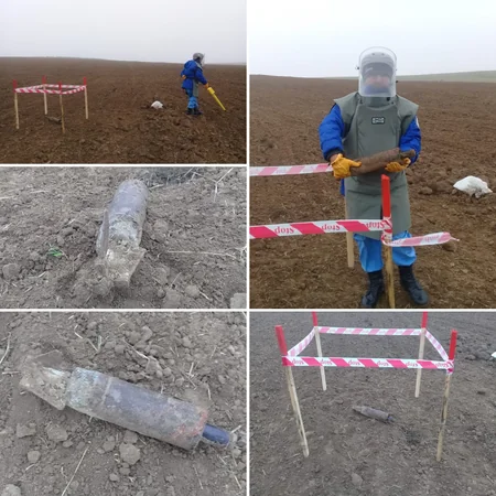 Füzulidə top mərmisi tapılıb