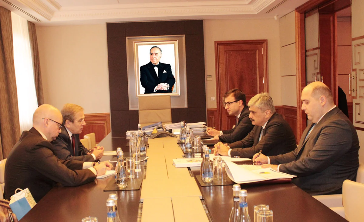 Azərbaycanın maliyyə naziri Avrasiya İnkişaf Bankının rəhbəri ilə görüşüb