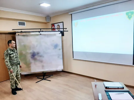 Проводятся командно-штабные учения воинских частей Азербайджанской армии
