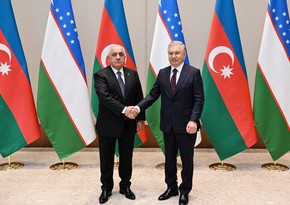 Премьер-министр Али Асадов встретился с президентом Узбекистана Шавкатом Мирзиёевым в Ташкенте