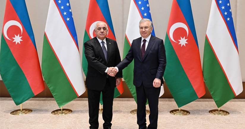 Azerbaijani PM meets with Uzbek president in Tashkent