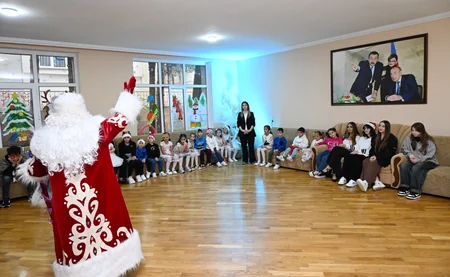 Head of Baku Media Center Arzu Aliyeva visits Social Service Orphanage No. 2