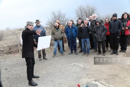 Beynəlxalq səyahətçilər Ağdamda səfərdədirlər