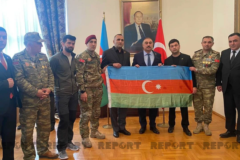 Türkiyədə azərbaycanlı qazilərlə görüş keçirilib