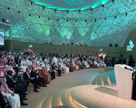 Parviz Shahbazov attends inauguration ceremony of Saudi Green Initiative