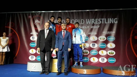 Azərbaycan güləşçiləri Avropa çempionatında daha 3 medal qazanıb - VİDEO