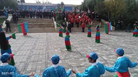 Sumqayıt və Abşeronda Bayraq günü qeyd olunub - FOTO