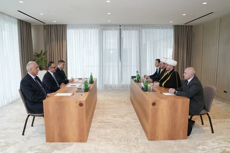 Dini Komitənin sədri Dini Liderlərin Qlobal Bakı Sammiti çərçivəsində bir sıra görüşlər keçirib