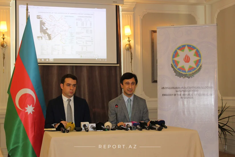 Azərbaycanlı diplomatlar Gürcüstan ictimaiyyətini erməni təxribatı barədə məlumatlandırıb