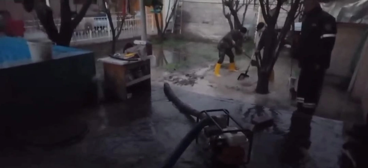 Naxçıvanda subasmaya məruz qalan ərazilər təmizlənib - YENİLƏNİB