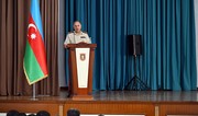 Baş Qərargah rəisi Heydər Əliyev adına Hərbi İnstitutda olub