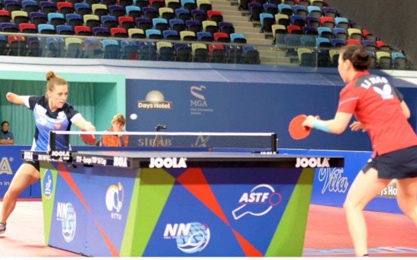 Bakıda stolüstü tennis üzrə Avropa “Top-16” kuboku yarışı davam edir