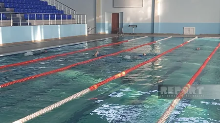 ​Qusar Olimpiya İdman Kompleksində ilk dəfə qış ayında üzgüçülük yarışı keçirilir