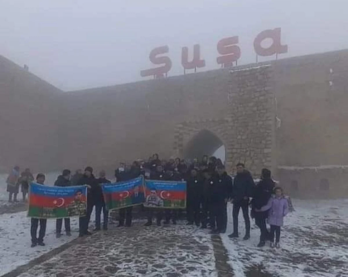 Samuxda yaşayan şəhid valideynləri Şuşa şəhərinə səfər edib