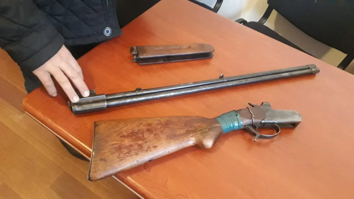 Samuxda silahlı şəxs saxlanıldı