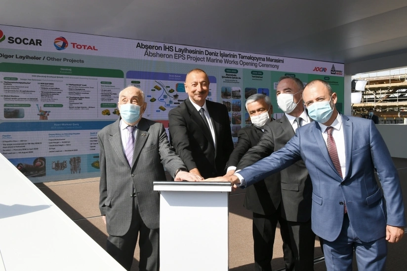 İlham Əliyev: “Abşeron” qaz-kondensat yatağının yeni mərhələsi başlayır