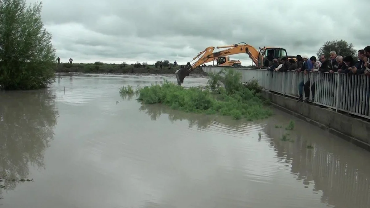 Ucarda aramsız yağan yağışlar körpüyə təhlükə yaradıb