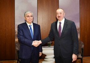 Ilham Aliyev calls his Kazakh counterpart