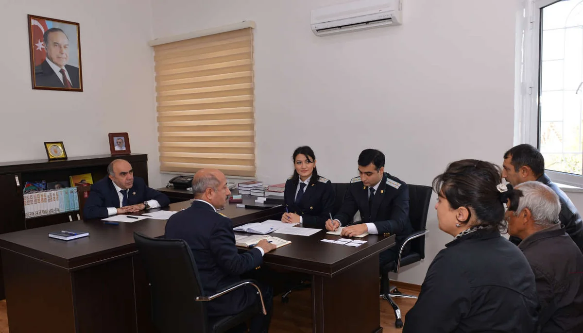 ​Baş prokuror Lerikdə vətəndaşları qəbul edib