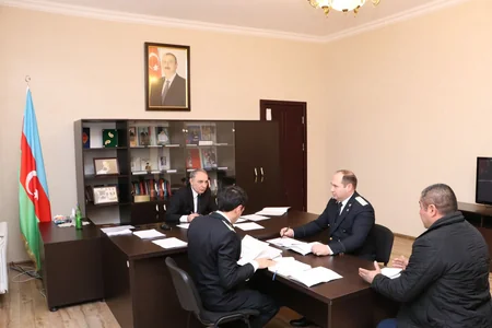 Baş prokuror Kürdəmirdə 58 vətəndaşı qəbul edib