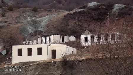 Footage from Gamishli village of Kalbajar