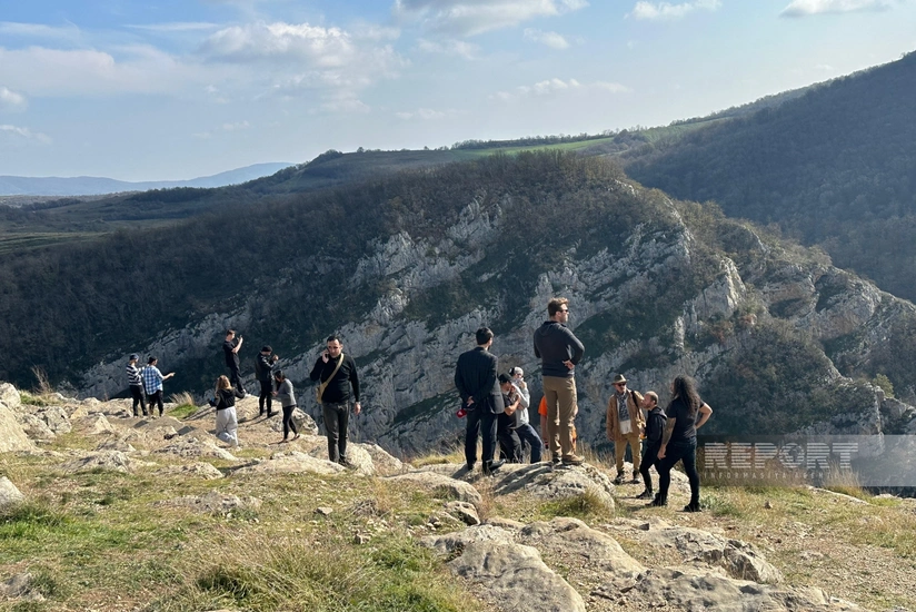 Travelers from 26 countries visit Jidir Duzu in Azerbaijan's Shusha