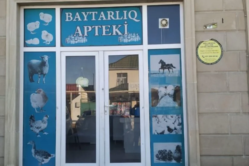 Qazaxda qanunsuz işləyən baytarlıq apteki aşkarlanıb