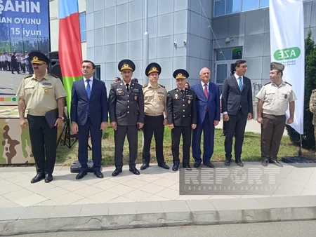 Mingəçevirdə “Şahin” hərbi-idman oyunlarının final mərhələsinə start verilib