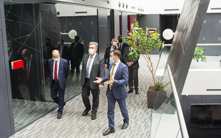 Türkiyənin Kosmik Agentliyinin rəhbəri “Azərkosmos”da olub
