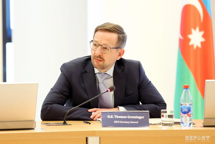 Secretary General: OSCE intends to strengthen and expand areas of cooperation with Azerbaijan