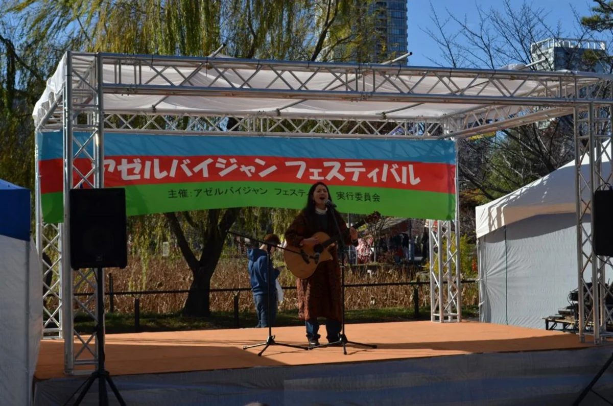 Tokionun Ueno parkında “Azərbaycan festivalı” təşkil edilib