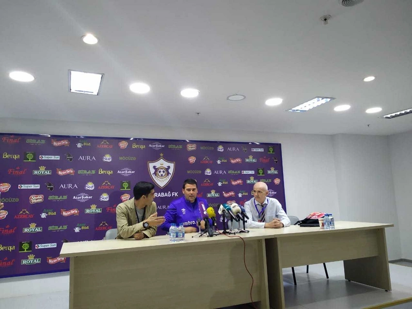 Linfildin baş məşqçisi: Qarabağın bizdən güclü olduğunu qəbul edirəm